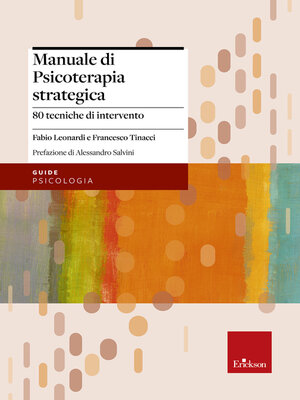 cover image of Manuale di Psicoterapia strategica